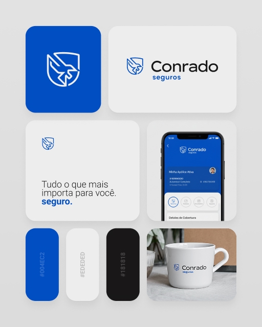 Conrado Seguros - Branding